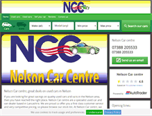 Tablet Screenshot of nelsoncarcentre.co.uk